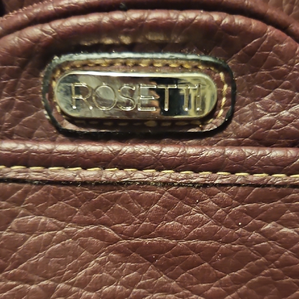 Rosetti Brown Crossbody Bag with Vintage Leather Finish - Picture 2 of 9